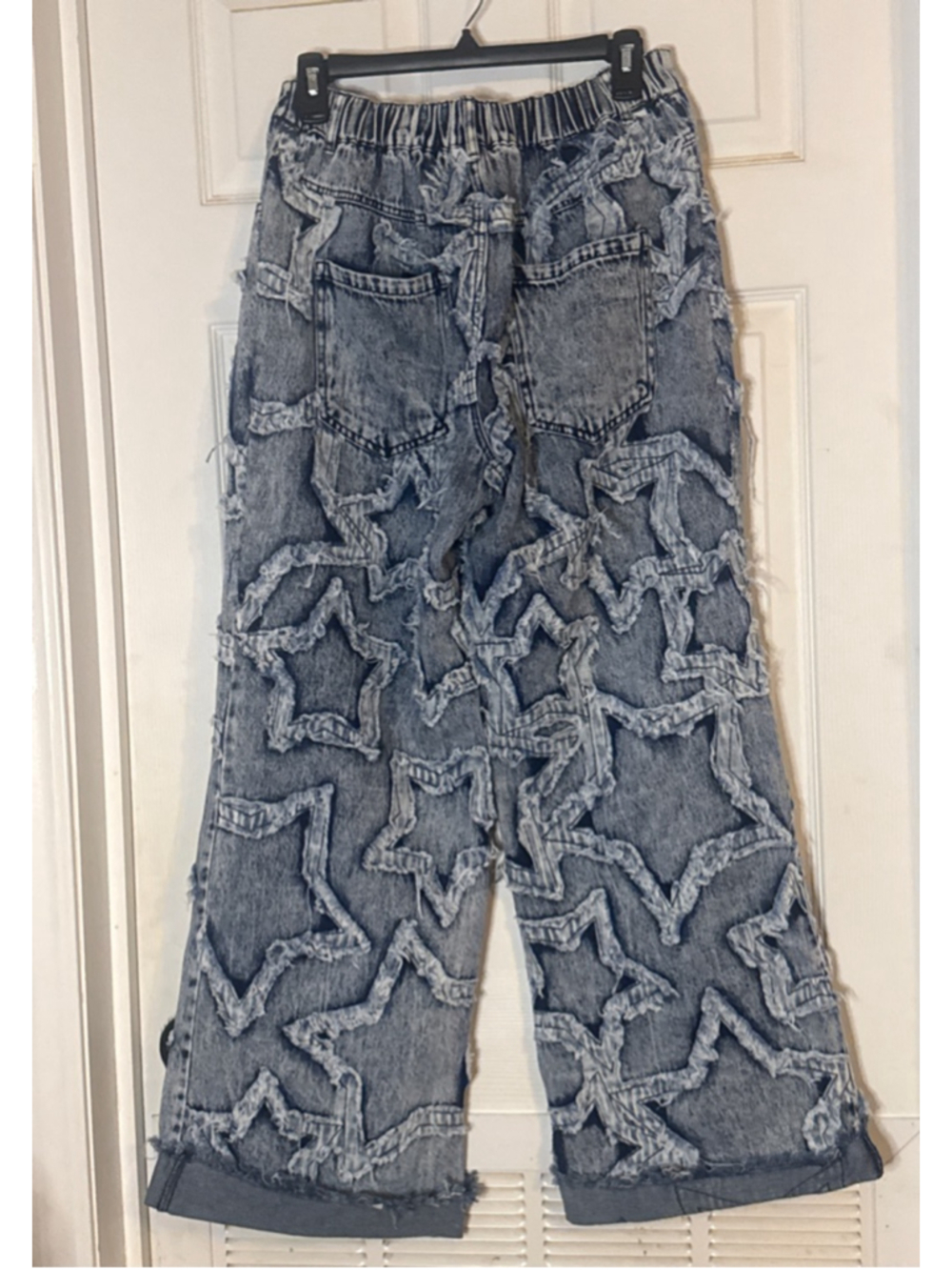 Oli Hali Blue Star Distressed Jeans - Picture 4 of 5